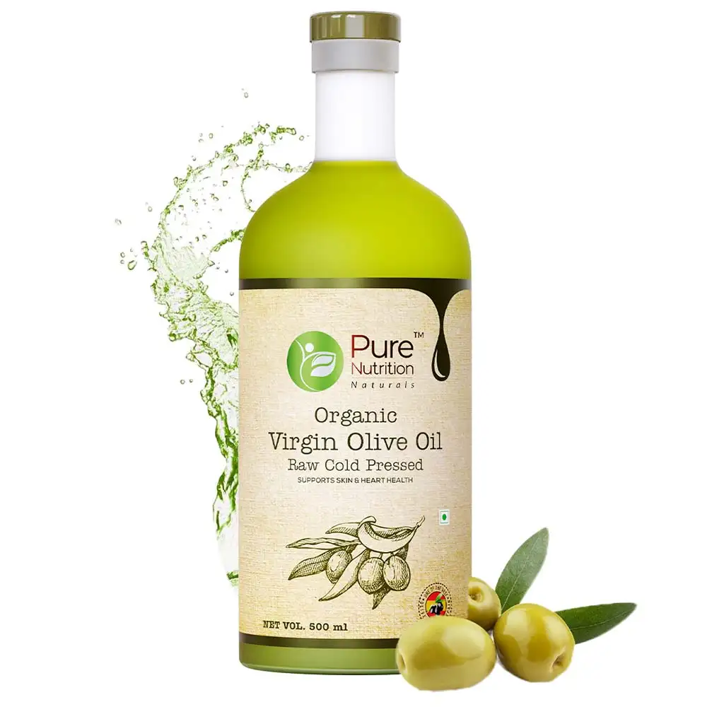 Pure Nutrition Organic Virgin Olive Oil,  0.5 L