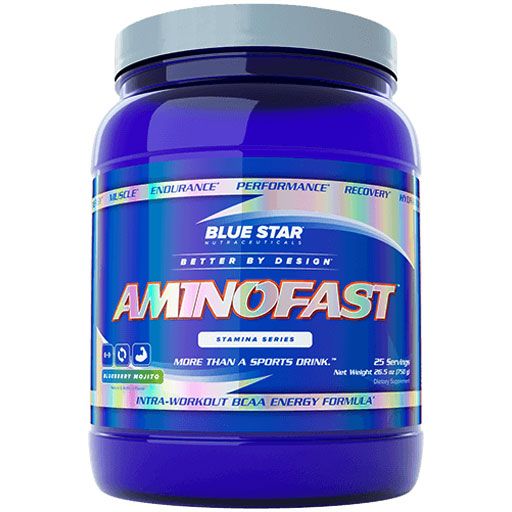 AminoFast - Blueberry Mojito - Stamina Series - 25 Servings