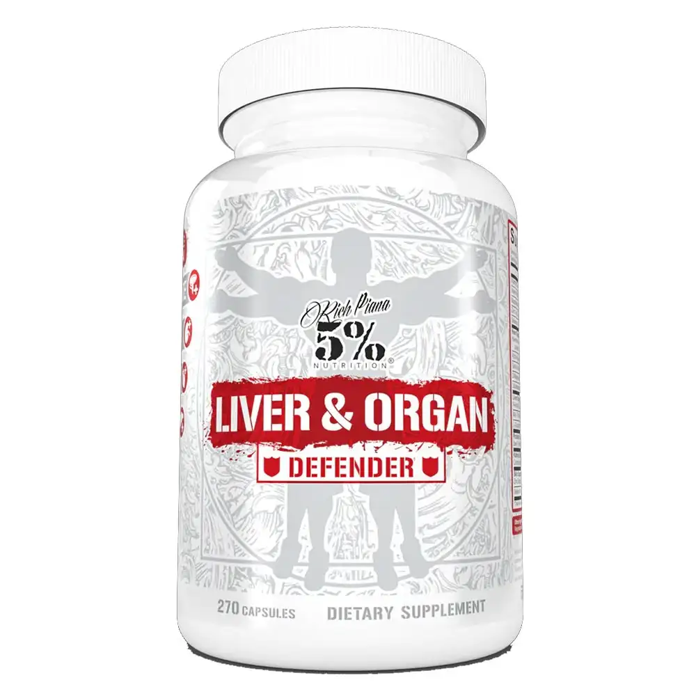 Rich Piana - 5% Nutrition Liver & Organ Defender,  270 capsules  Unflavoured