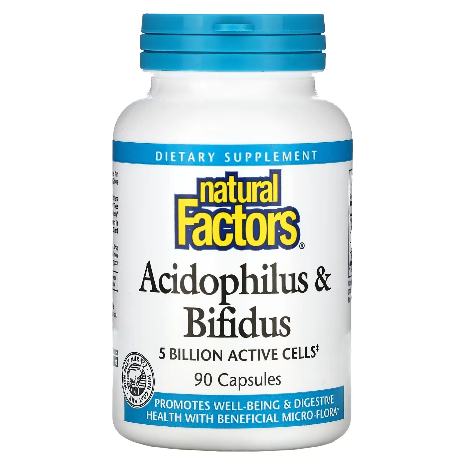 Acidophilus & Bifidus, 5 Billion, 90 Capsules