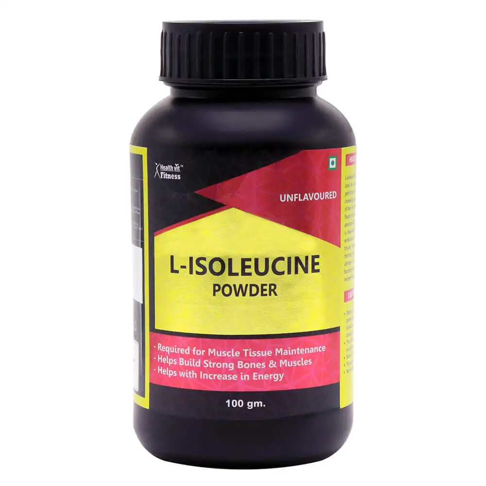 Healthvit Fitness L-Isoleucine Powder,  0.22 lb  Unflavoured