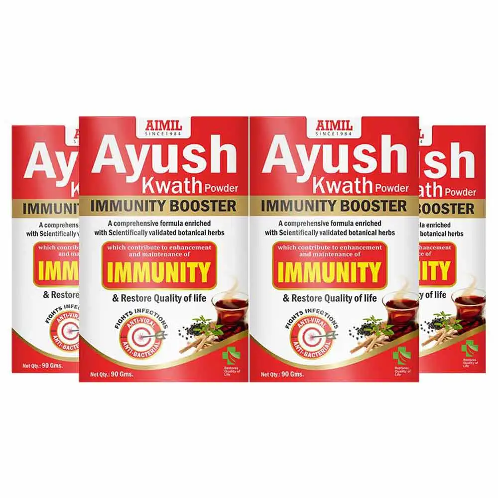 Aimil Ayush Kwath Powder (Pack of 4),  90 g