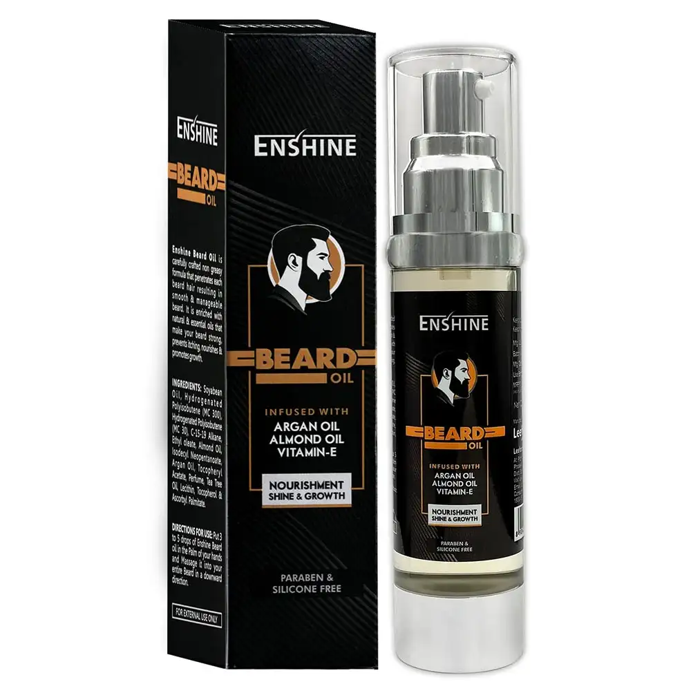 Enshine Beard Oil,  50 ml  Nourishment Shine & Growth