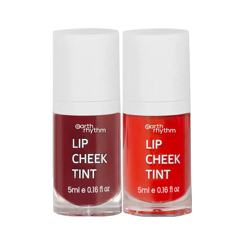 Earth Rhythm Lip & Cheek Tint Combo (Brandy & Cherry)