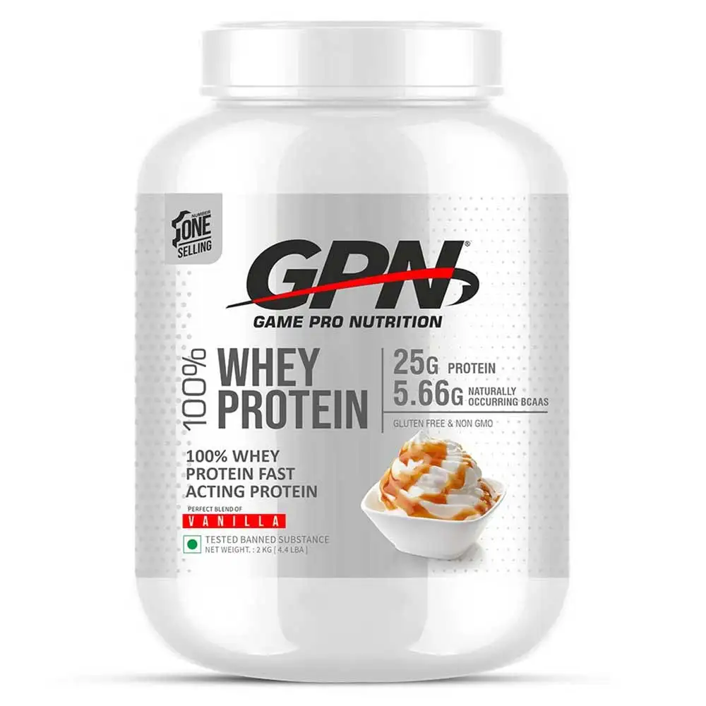 Gamepro Nutrition 100% Whey Protein,  4.4 lb  Vanilla