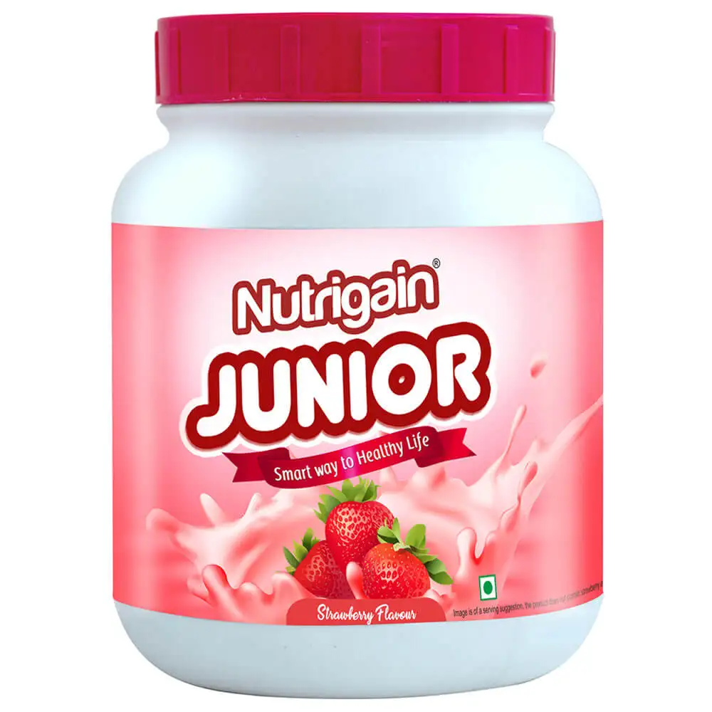 Ayurwin Nutrigain Junior,  0.4 kg  Strawberry