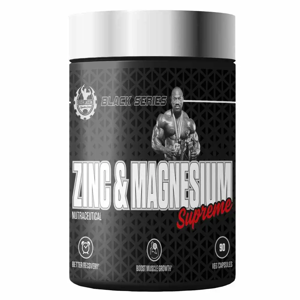 Dexter Jackson Black Series Zinc & Magnesium Supreme,  90 veggie capsule(s)  Unflavoured