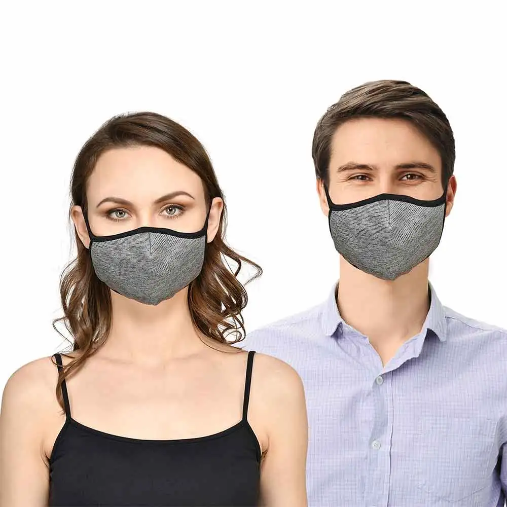 Strauss Unisex Anti-Bacterial Protection Mask,  Non Vent, Small, Grey