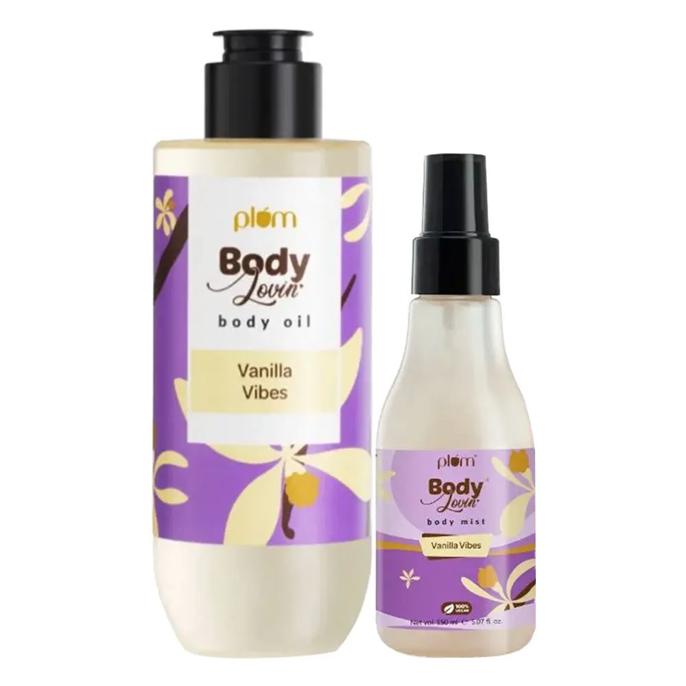 Plum Bodylovin' Smell Like A Vanilla Cupcake Duo