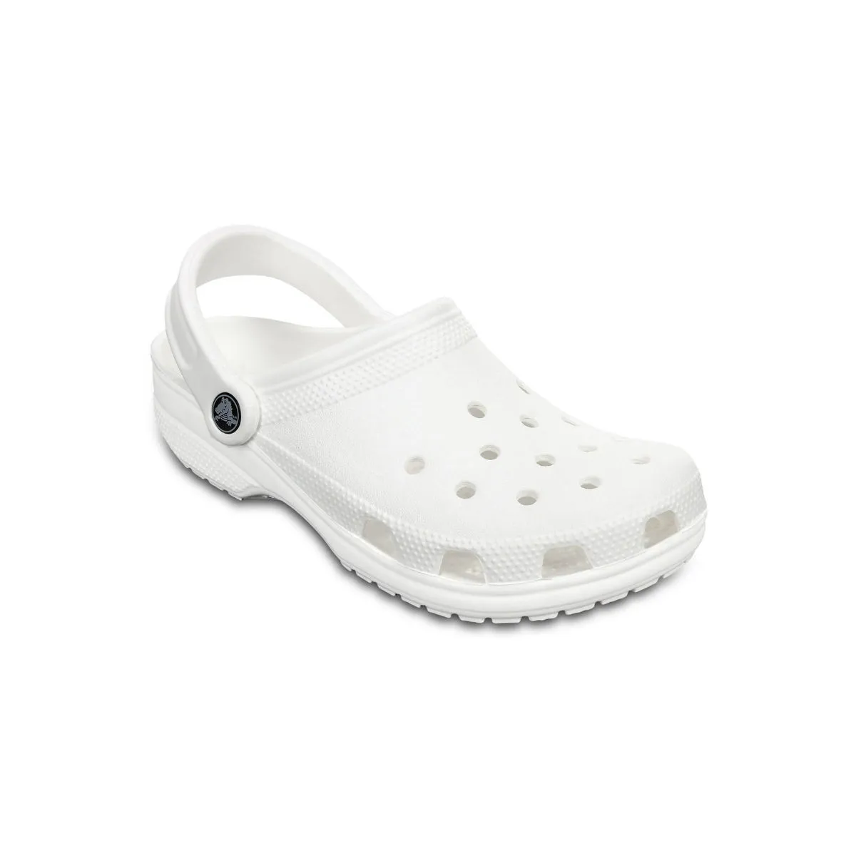 Crocs White Classic Unisex Clogs (EURO 39-40)