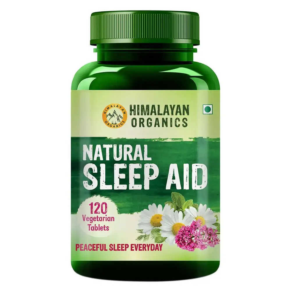 Himalayan Organics Natural Sleep Aid,  120 tablet(s)  Unflavoured