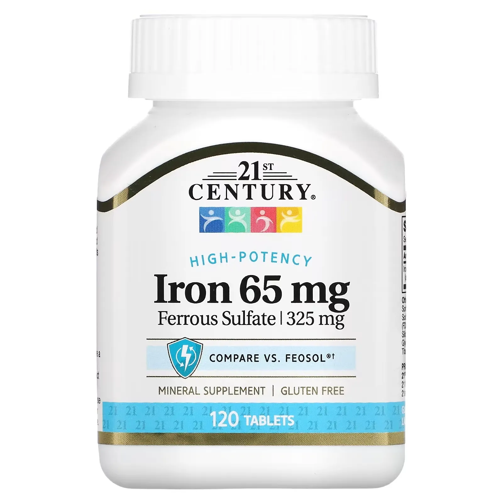 Iron, 65 mg, 120 Tablets