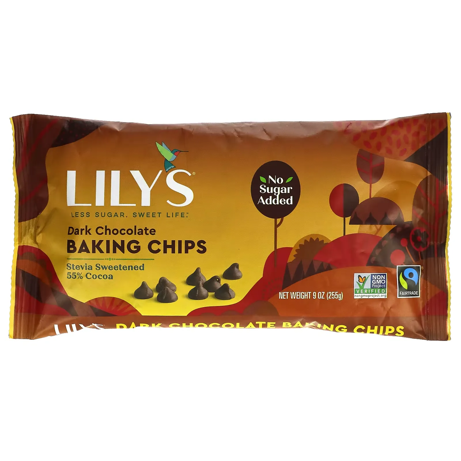 Dark Chocolate Baking Chips, 9 oz (255 g)