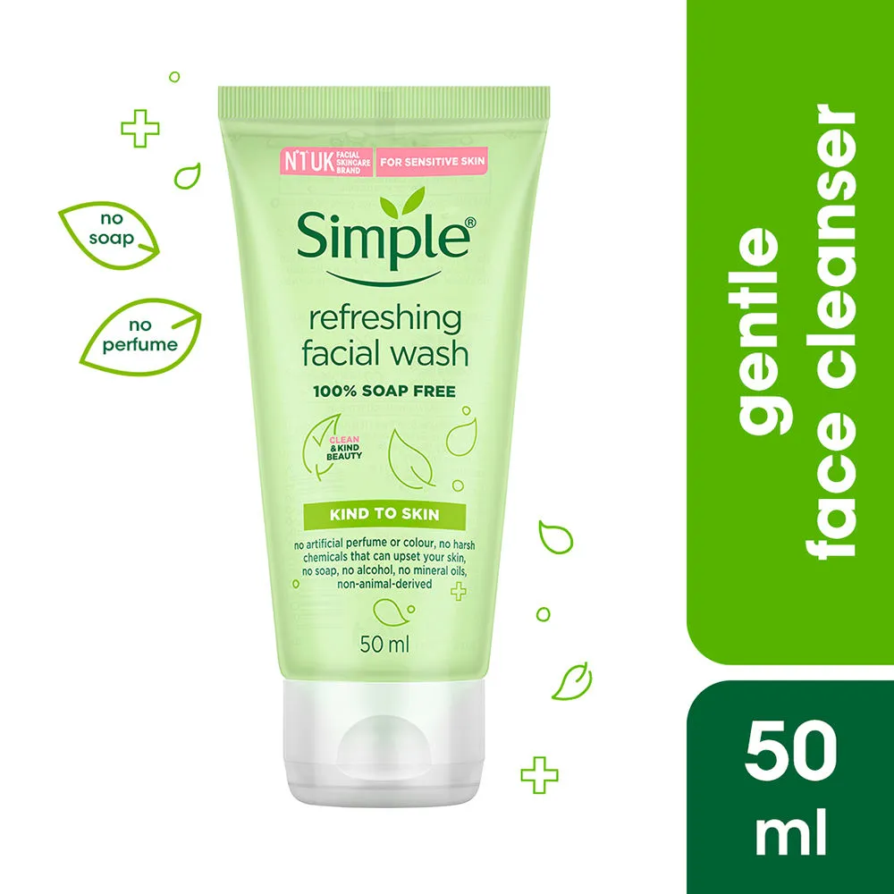 Simple Kind To Skin Refreshing Facial Wash