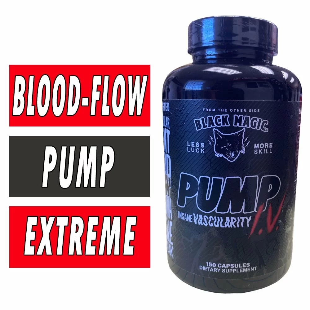 Black Magic Pump IV - 150 Capsules