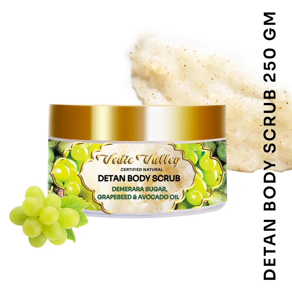 Vedic Valley Demerara Sugar Detan Body Scrub