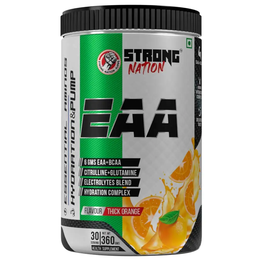 Strong Nation Supps EAA,  Thick Orange  0.79 lb  30 Servings