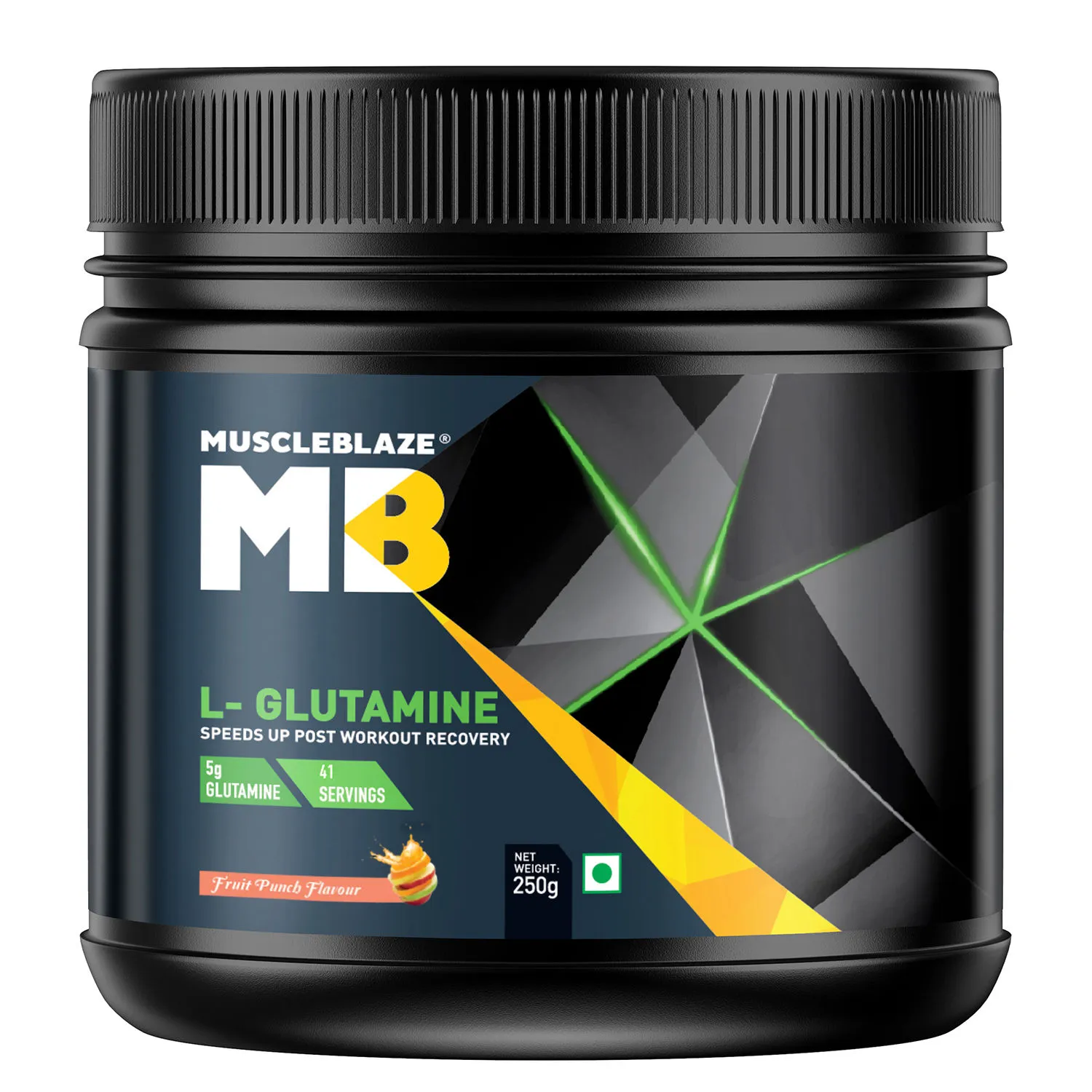 MuscleBlaze Micronized L-Glutamine- Fruit Punch