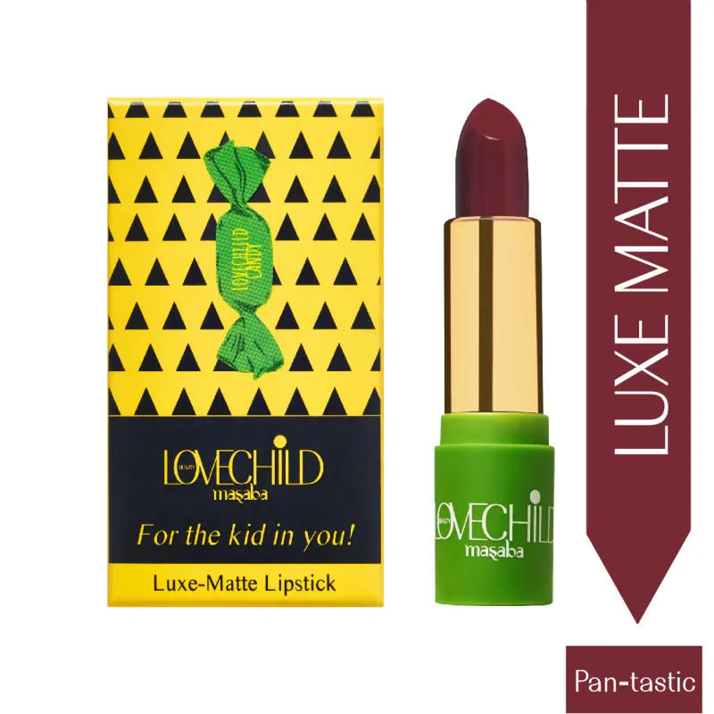 LoveChild Masaba - For the Kid in You! Luxe Matte Lipstick - 12 Pan-tastic