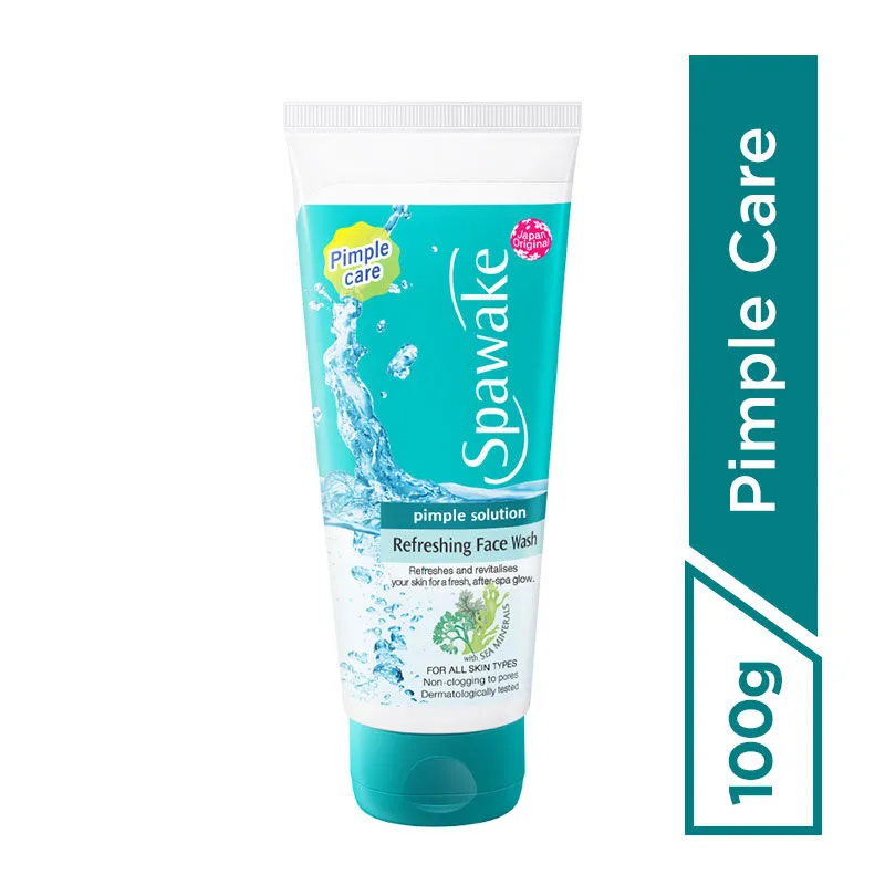 Spawake Pimple Solution Refreshing Face Wash