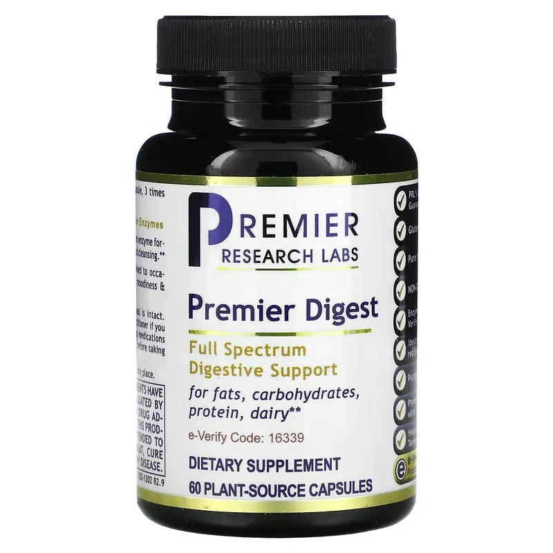 Premier Digest, 60 Plant-Source Capsules