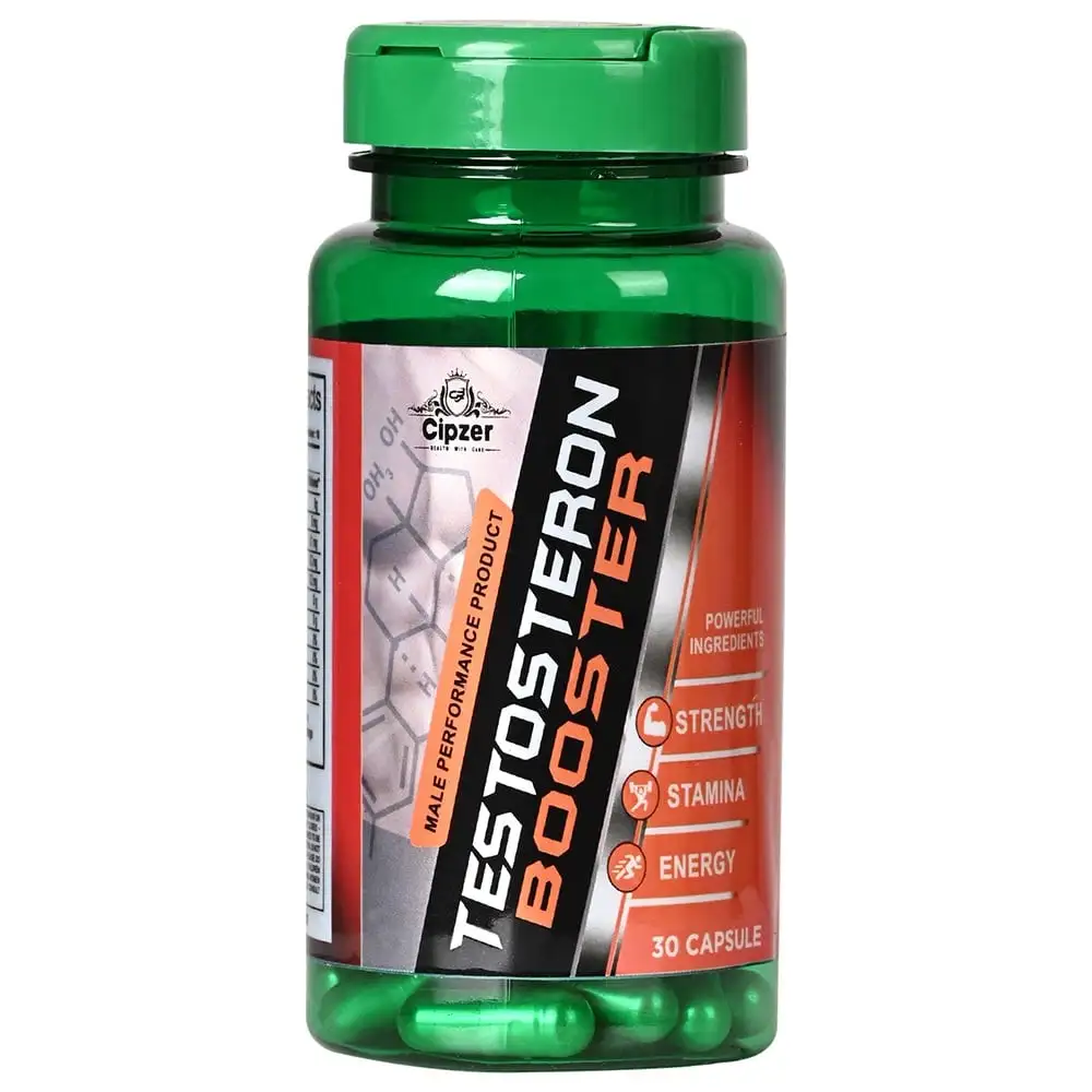 Cipzer Testosteron Booster,  30 capsules  Unflavoured