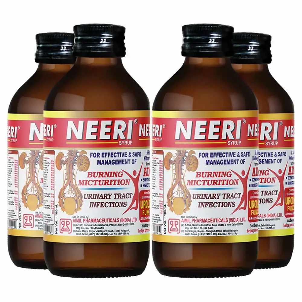 Aimil Neeri Syrup (Pack of 4),  200 ml