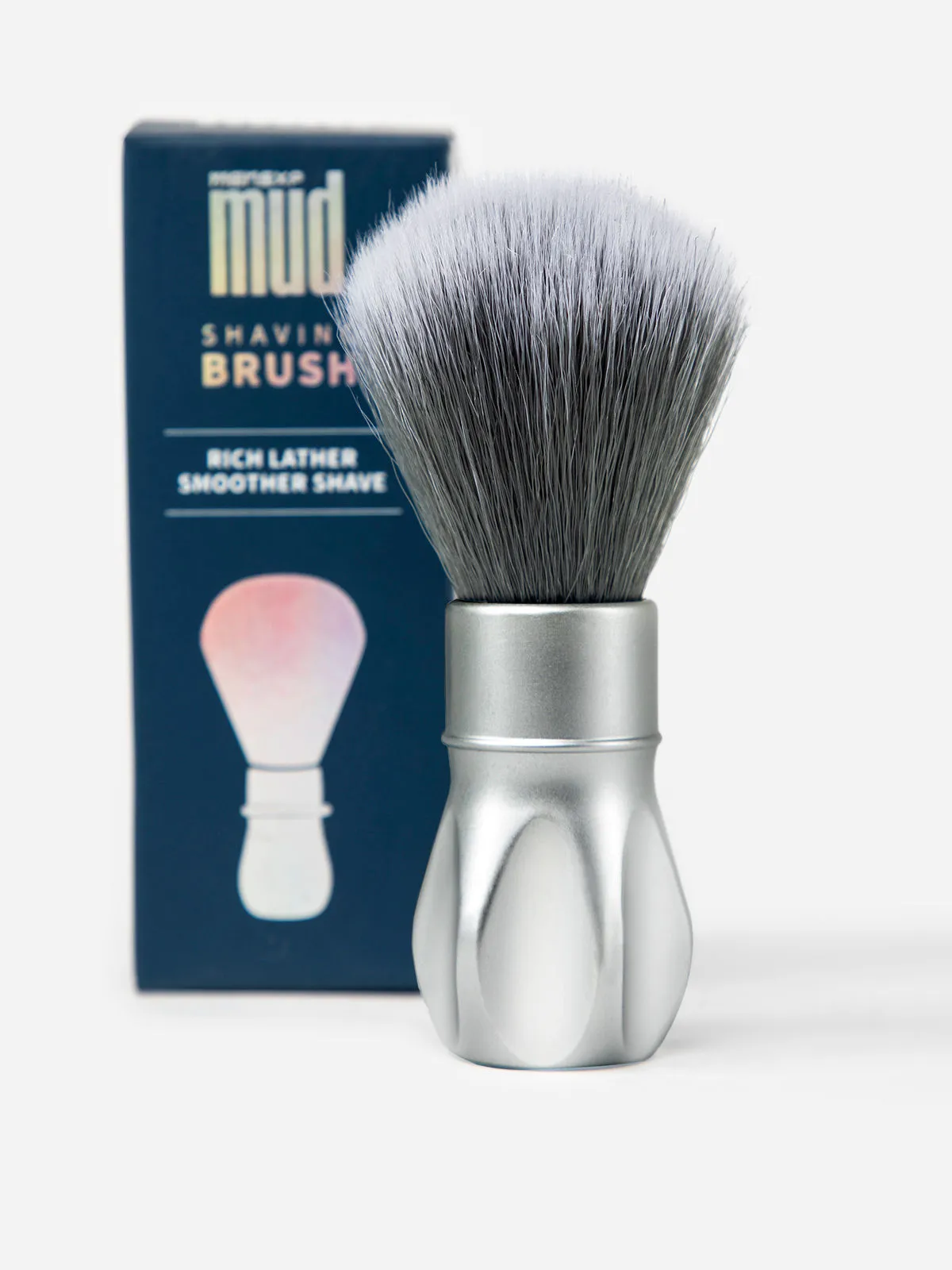 MensXP MUD Shaving Brush - Chrome