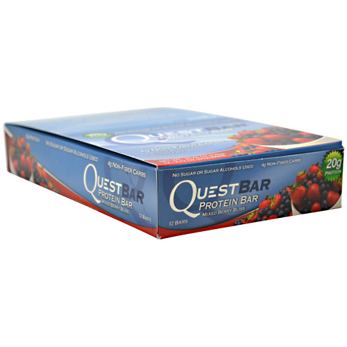 Quest Bars, Mixed Berry Bliss 12/Box by Quest Nutrition