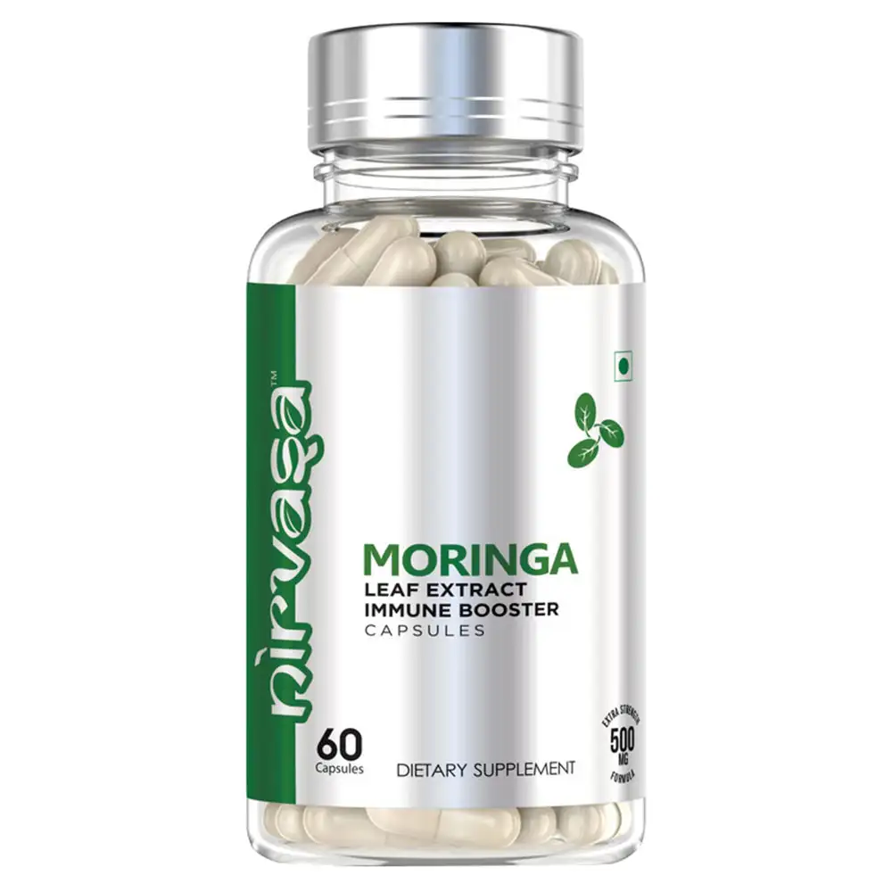 Nirvasa Moringa Leaf Extract,  60 capsules