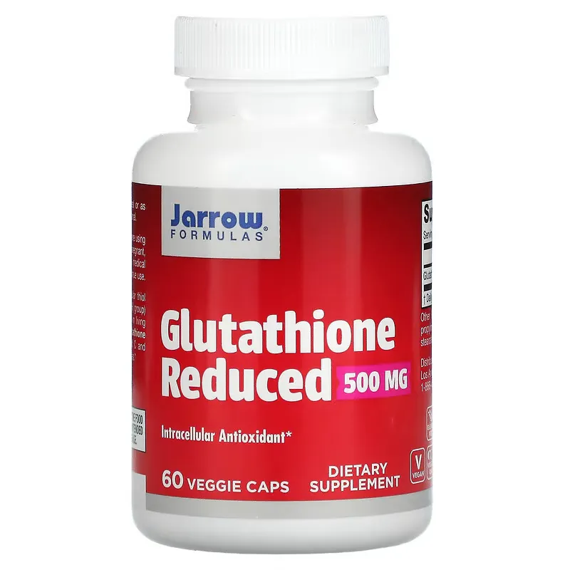 Glutathione Reduced, 500 mg, 60 Veggie Caps