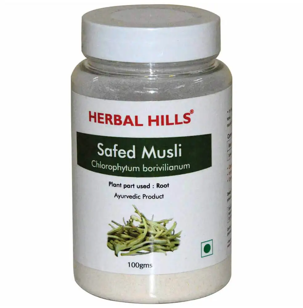 Herbal Hills Safed Musli,  0.1 kg