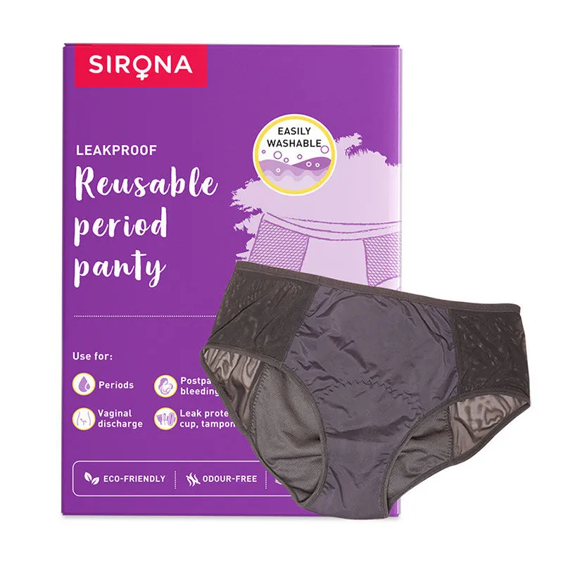 Sirona Reusable Period Panties For Women (L Size)