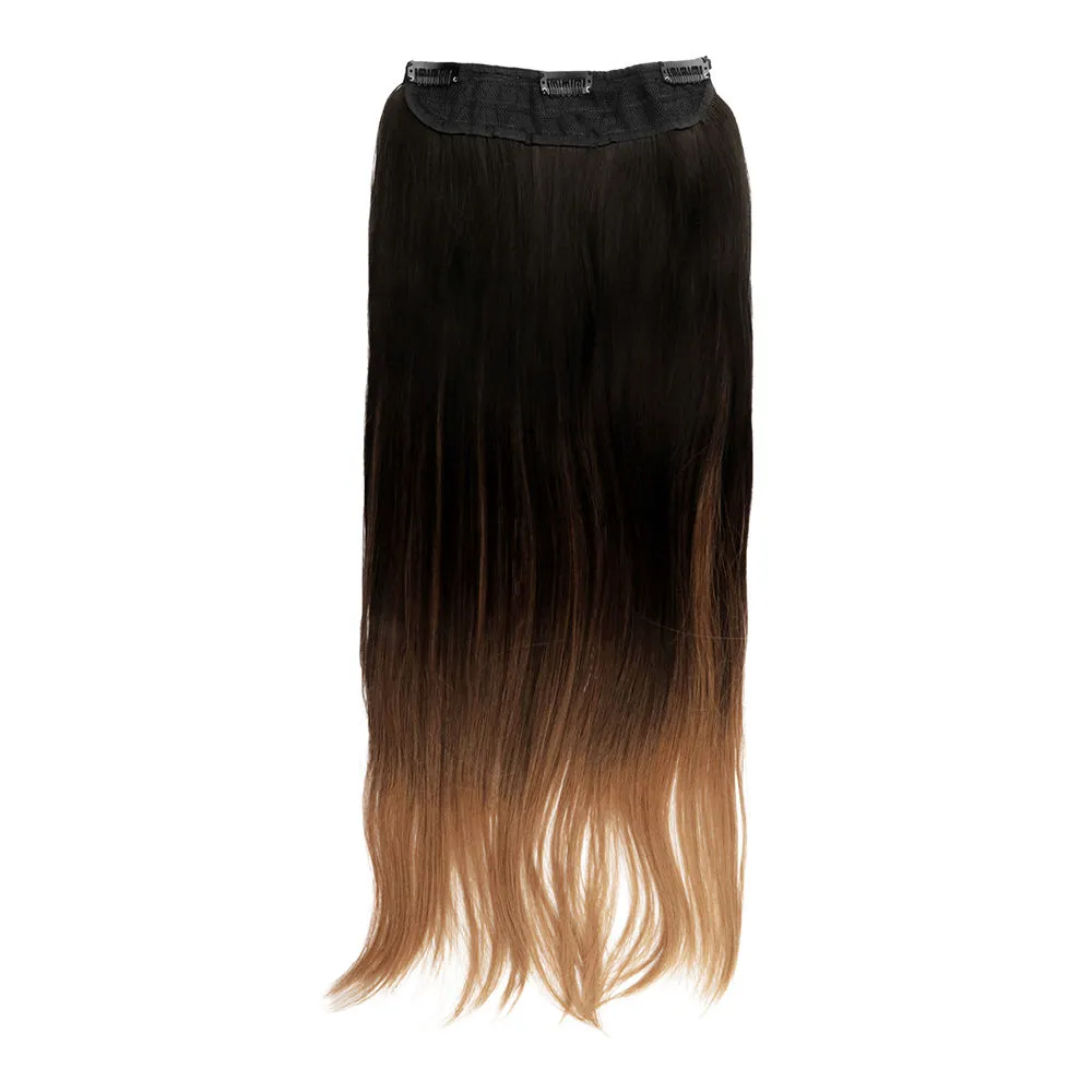 Streak Street Golden Brown Ombre Hair Extensions