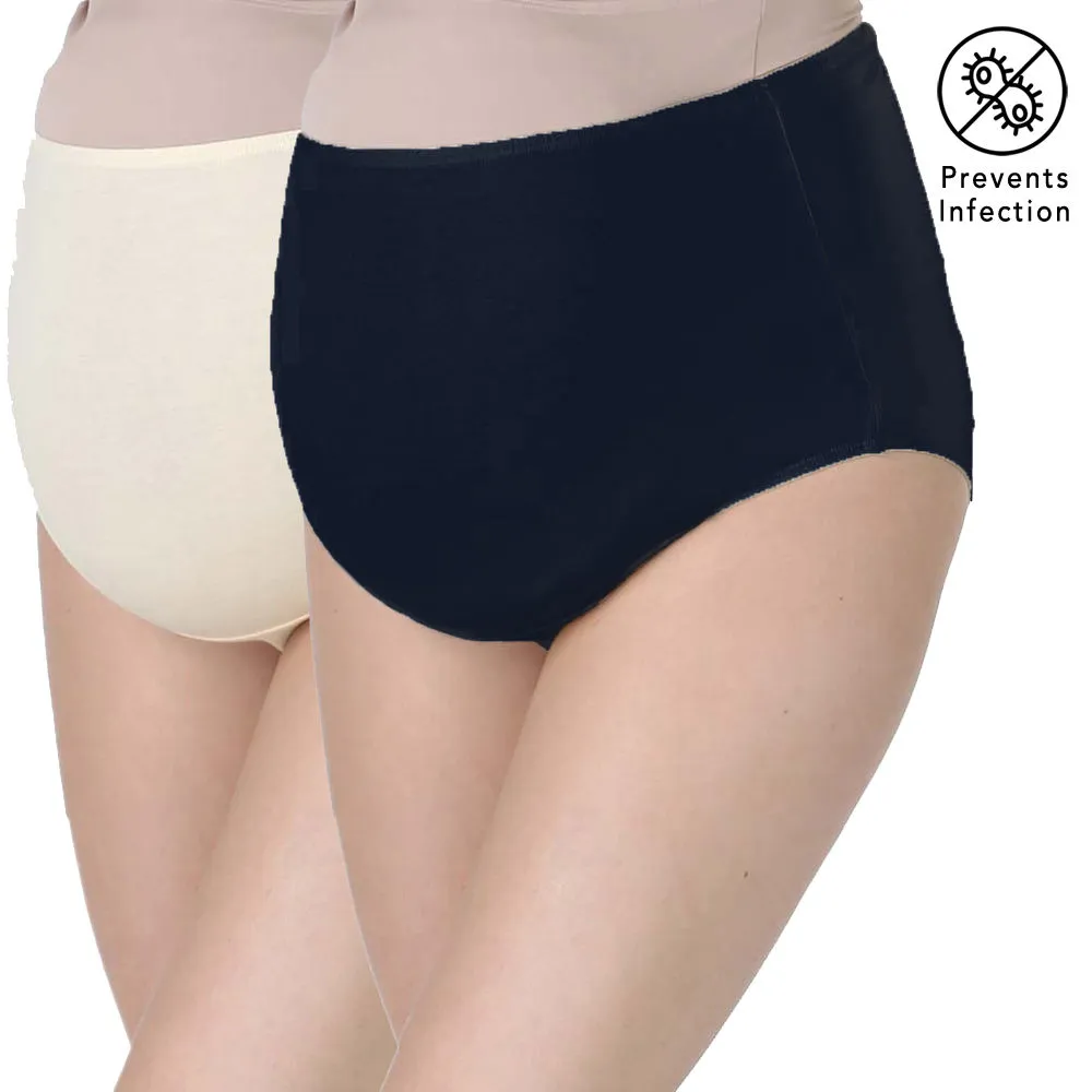 Morph Maternity Pack Of 2 Maternity Hygiene Panties - Multi-Color