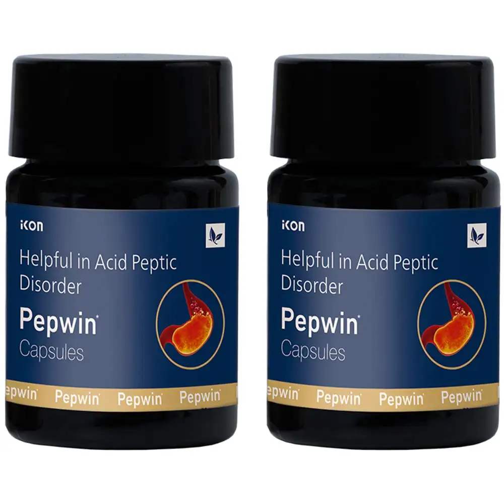 Pepwin Acid Peptic Disorder (Pack of 2),  10 capsules