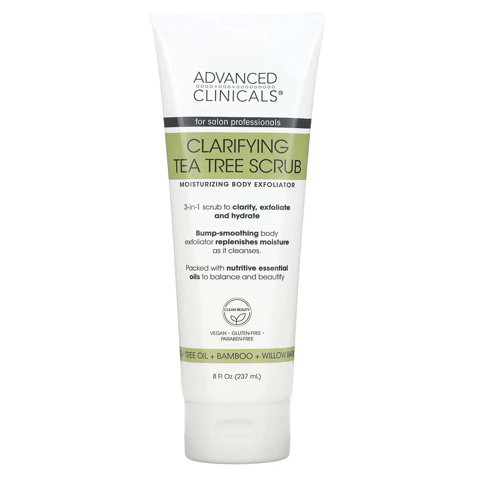 Clarifying Tea Tree Scrub, 8 fl oz (237 ml)