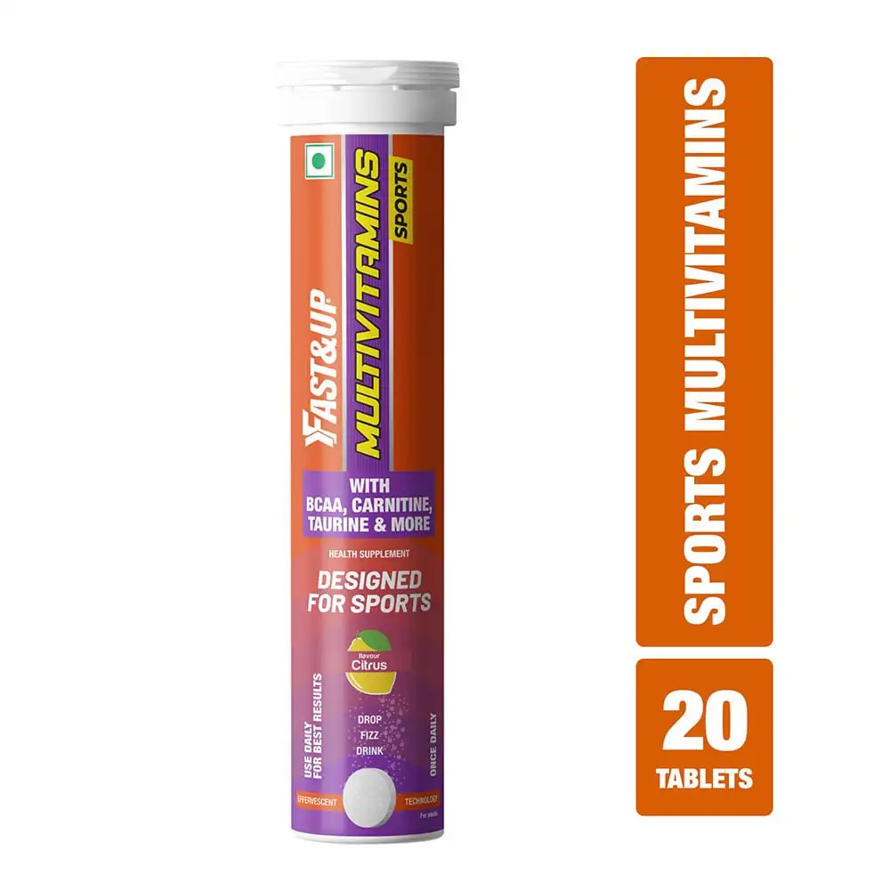 Fast & Up Multivitamins Sports,  20 tablet(s)  Citrus