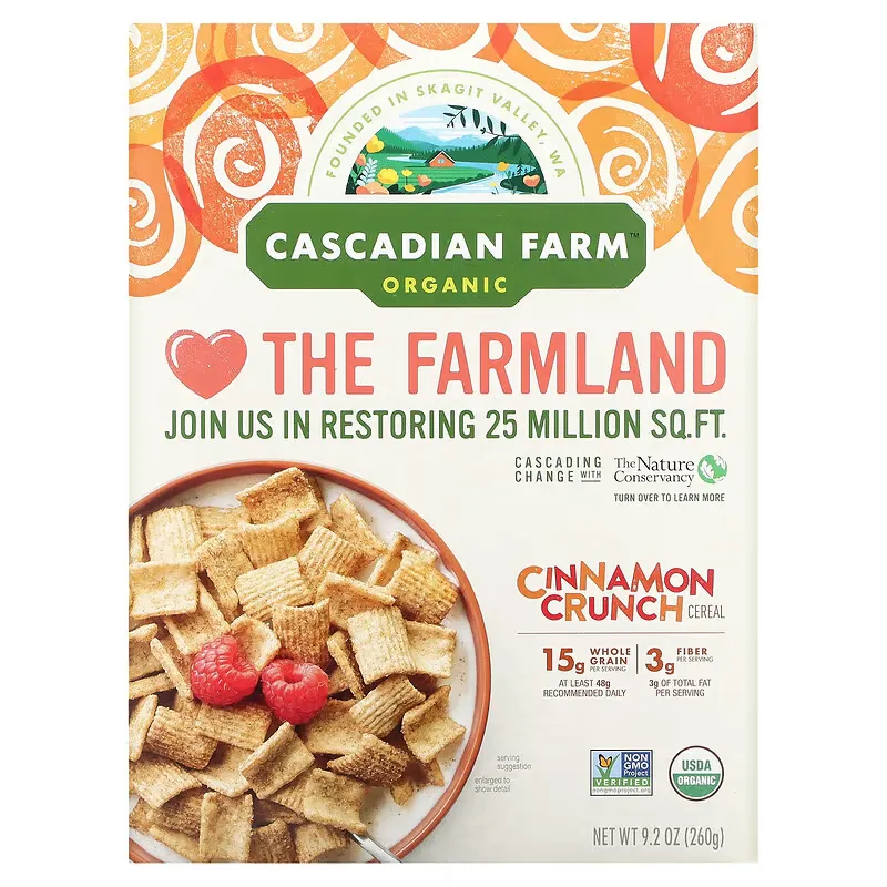 Organic Cinnamon Crunch Cereal, 9.2 oz (260 g)