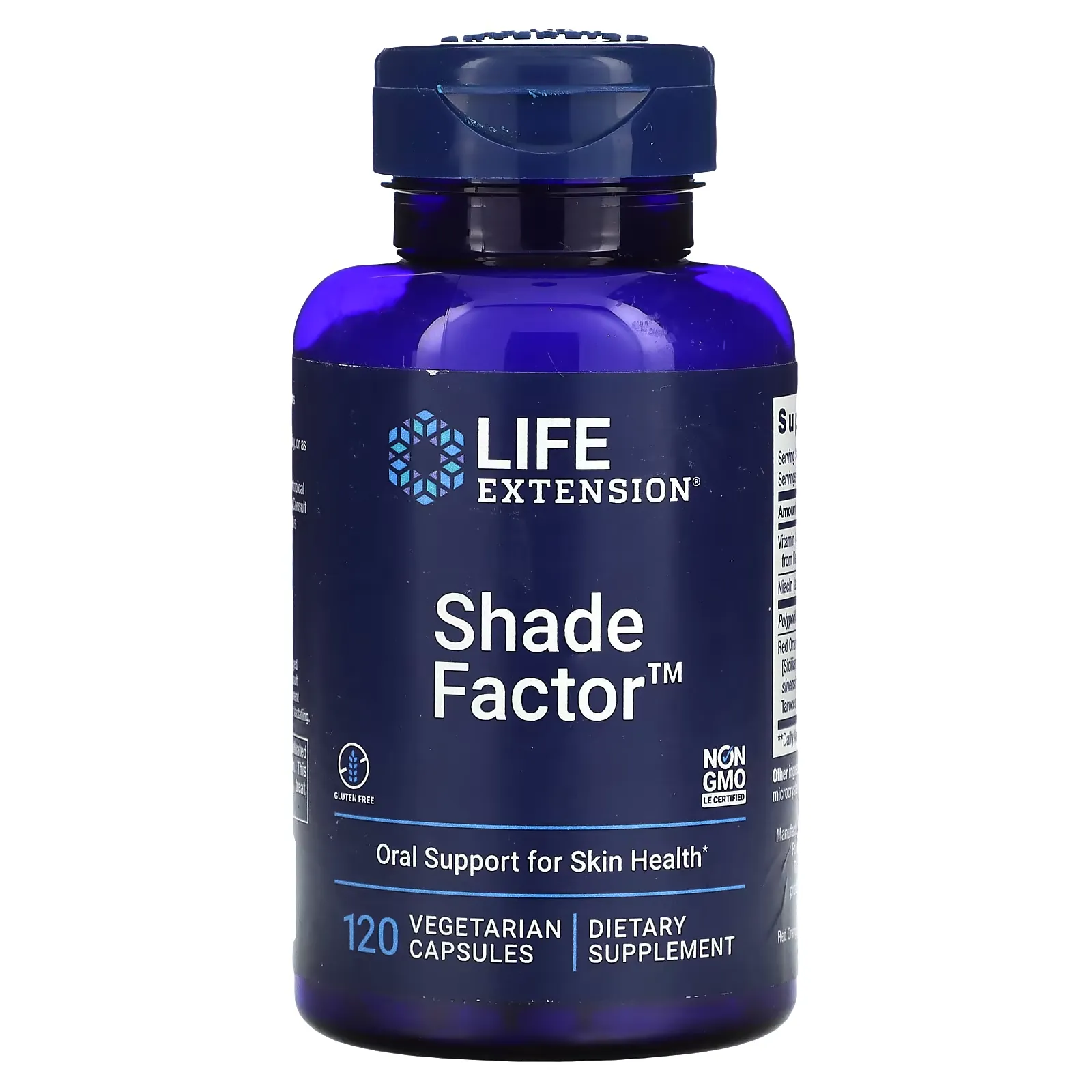 Shade Factor, 120 Vegetarian Capsules