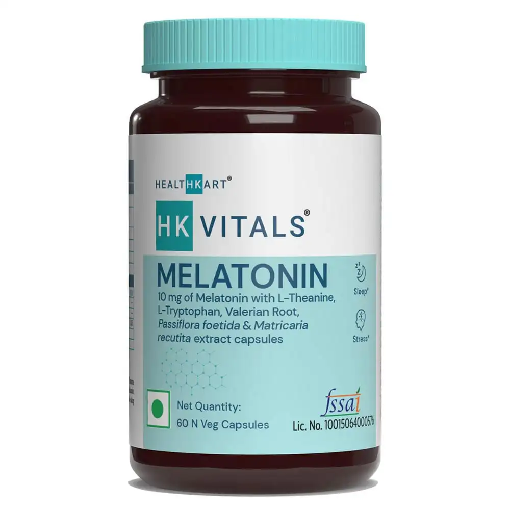 Healt HK Vitals Melatonin,  60 capsules  Unflavoured