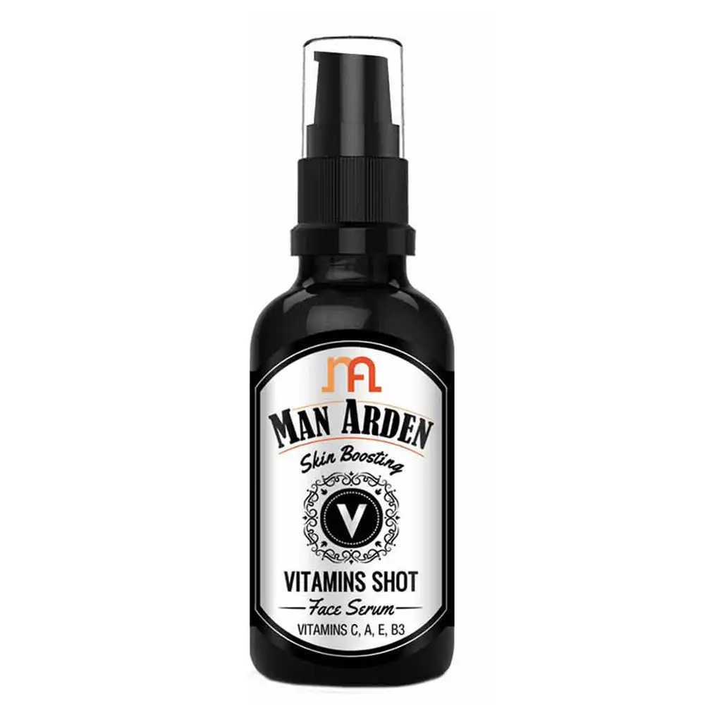 Man Arden Skin Boosting Vitamin Shot Serum,  30 ml  for All Skin Types