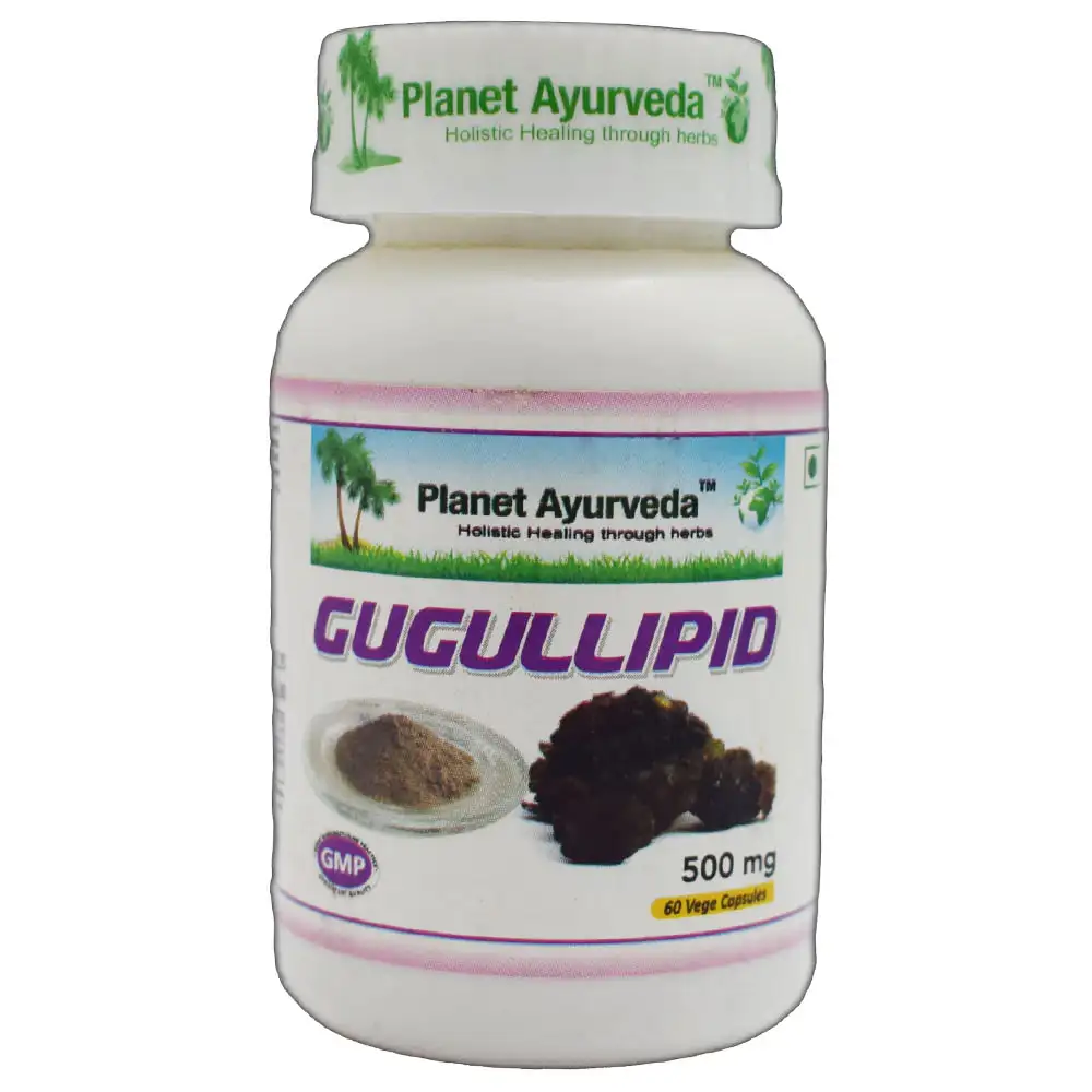 Planet Ayurveda Gugullipid,  60 veggie capsule(s)