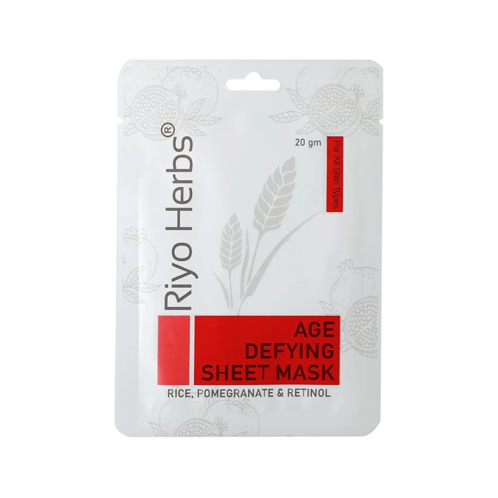 Riyo Herbs Age Defying Pomegranate & Retinol Sheet Mask