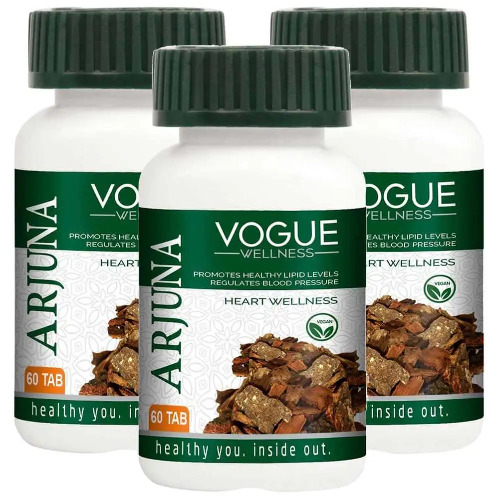 Vogue Wellness Arjuna - Pack of 3,  60 tablet(s)