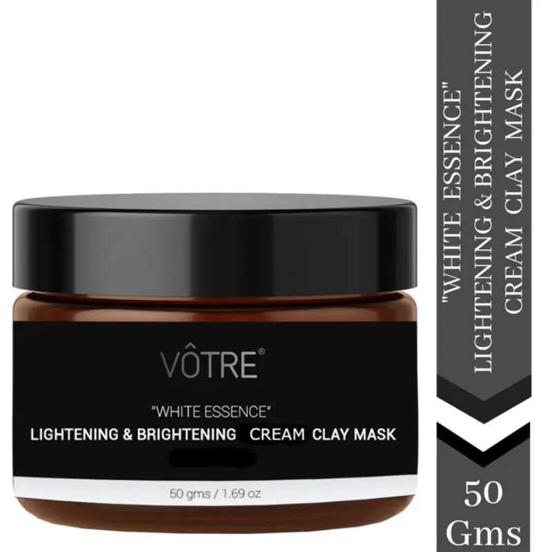 Votre Lightening & Brightening Whipped White Essence-Cream Clay Mask