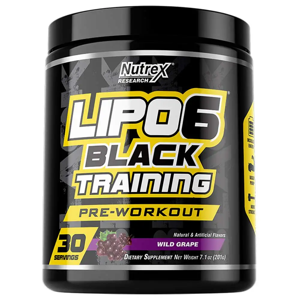 Nutrex Lipo 6 Black Training,  0.44 lb  Wild Grape