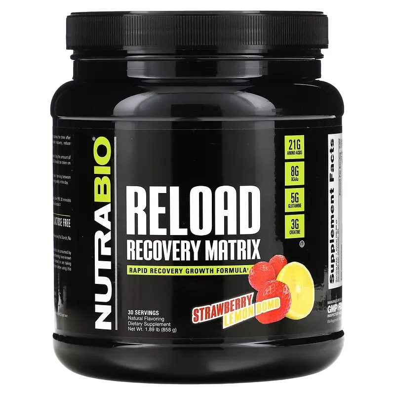 Reload Recovery Matrix, Strawberry Lemon Bomb, 1.89 lb (858 g)