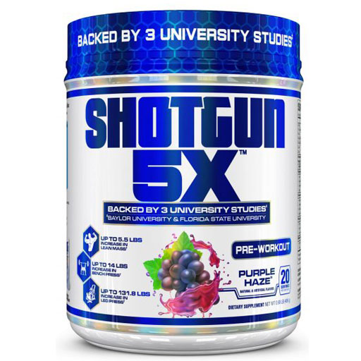 Shotgun 5X - Purple Haze - 20 Servings