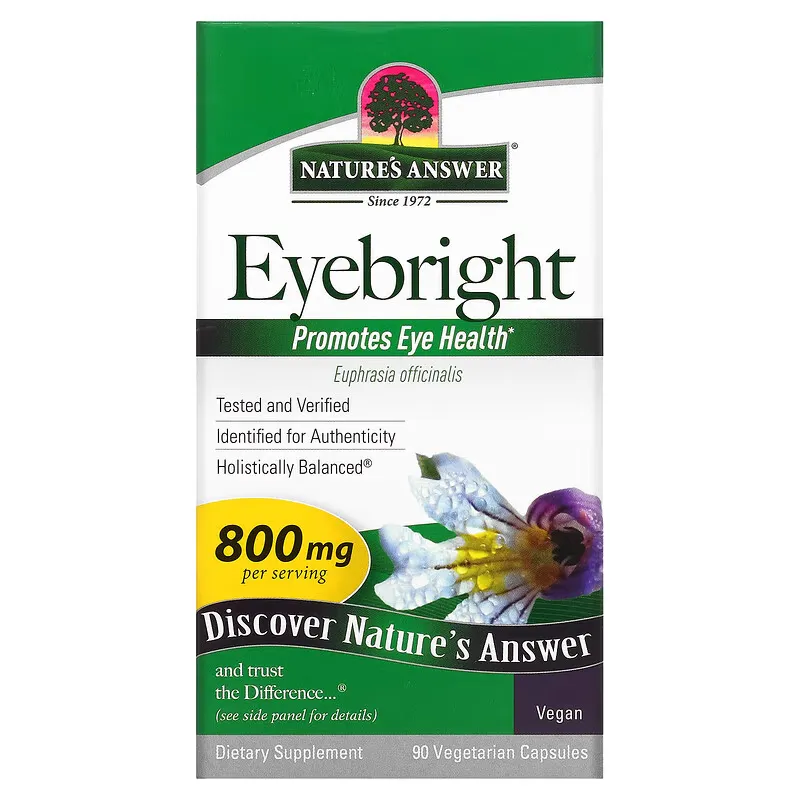 Eyebright, 400 mg, 90 Vegetarian Capsules